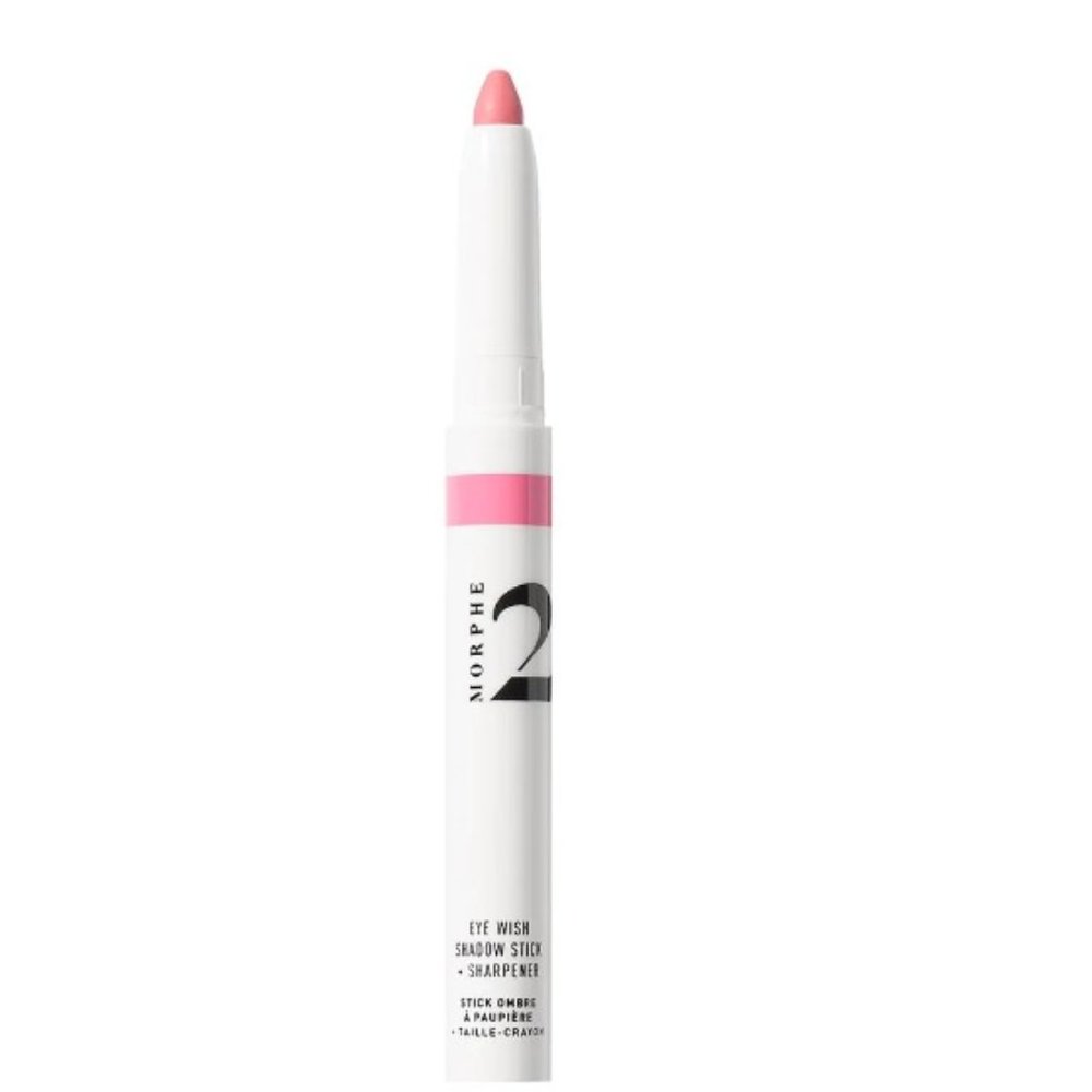 NEW Morphe 2 Eye Wish Shadow Stick + Sharpener Fingers Crossed BUBBLEGUM